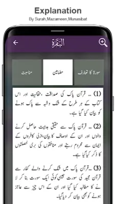 Sirat ul Jinan Quran & Tafsir android App screenshot 4